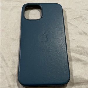Official Apple iPhone 12 Pro Leather Case